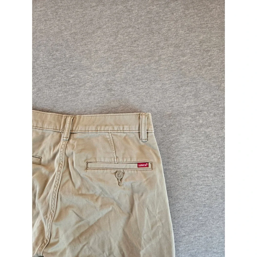 Levis XX Chino Pants Mens 28x29 Khaki Tan Relaxed Straight Skater Casual